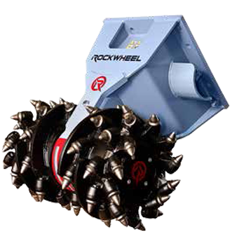 Rockwheel D10 / D15 / D20 / D30 f&uuml;r Bagger von 8-38 Tonnen